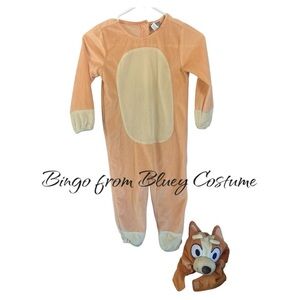 Bingo from Bluey Kids Costume, 5T-6T